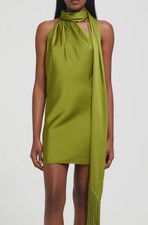 Rat & Boa Serafia Green Dress Size M