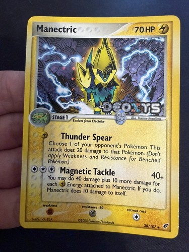 Pokémon tcg manectric 107 - manectric, 38/107