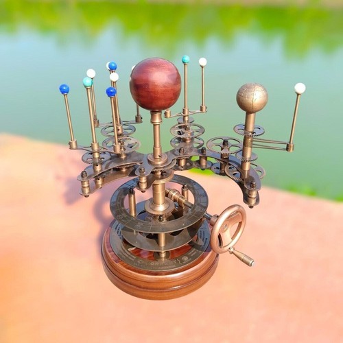 Vintage orrery solar system - vintage,