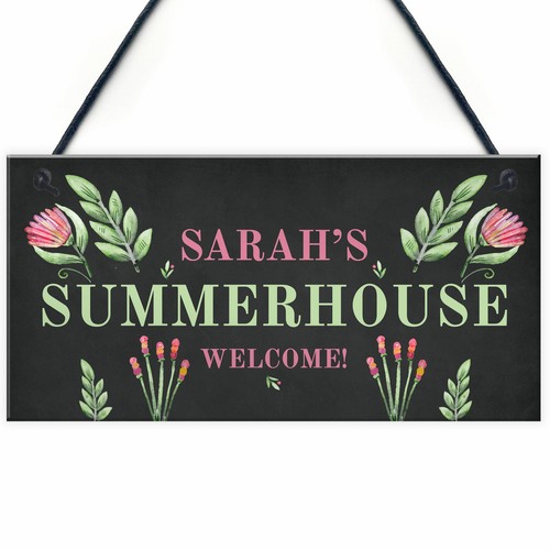 Personalised summer house - personalised,