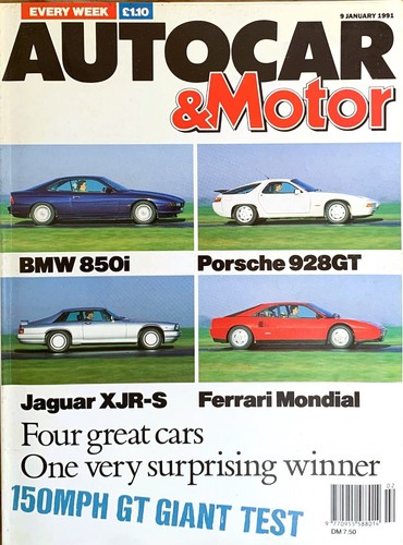 Autocar magazine jan - autocar, 09-jan-91