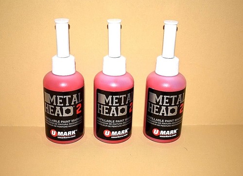 Metal head2 paint markers - 3, 2