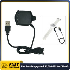 USB Charger Adapter Charger Cable For Garmin Approach S2/ S4 GPS Golf Watch ADE