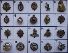 Genuine period Cap Badges. Sold Separately. Royal Marine gaunt etc FREE UK POST.