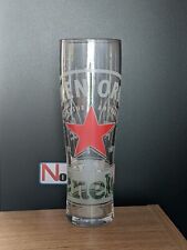 2 x Heineken Pint Glasses Red Star 20oz Brand New