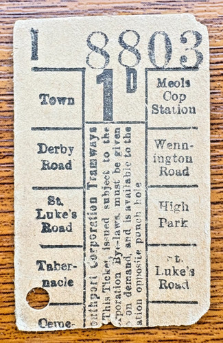 Southport corporation tramways - southport,