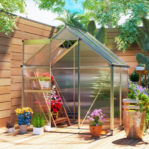 Polycarbonate walk garden - walk-in,