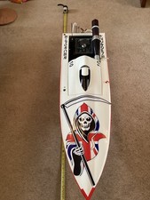 RC BOAT 48”BONZI ENFORCER  SILEX PRO 30cc PETROL ENGINE