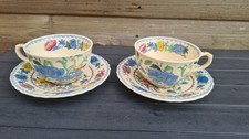 PAIR VINTAGE MASON'S REGENCY BREAKFAST ? TEACUP AND SAUCER