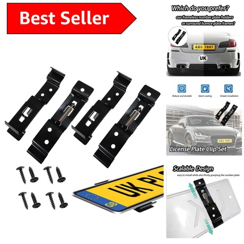 Pack number plate holder - 4,