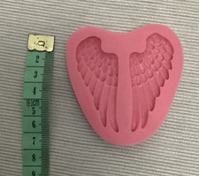 Relief Angel Wings Silicone Fondant Mould Vintage Cake Sugar Icing Mold Crafts