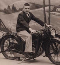 Vintage RPPC Photo Man