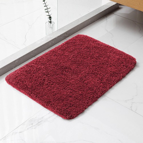 Microfiber bath rug mat - bath, non