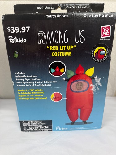 New among red lit up - among,