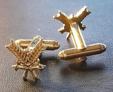 Masonic Cufflinks - Gilt -