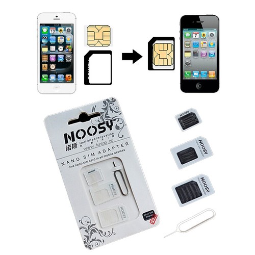 Sim card adapter 4in1 - adapter,