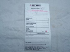 New Selkirk Data Notice Plate