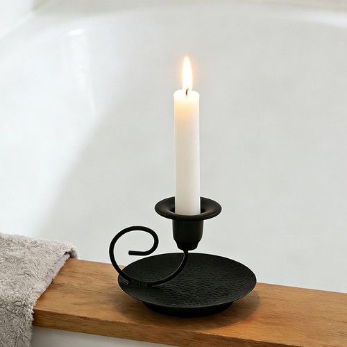 Vintage candlestick taper - vintage,