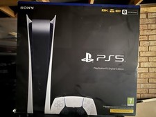 Sony PS5 Digital Edition Console - White