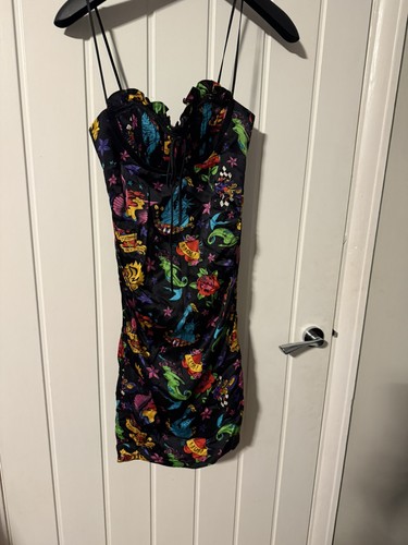 Betsey johnson tattoo silk - johnson,