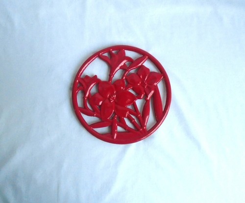 Cast iron trivet - iron, 21cm