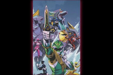 Mighty Morphin Power Rangers #7 - Randolph Virgin Variant 2016 Green Ranger Rare