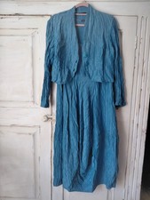 Grizas Ocean blue silk and
