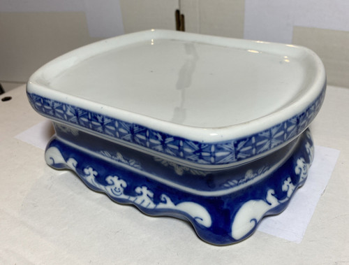 Np429 vintage bonsai blue and - np429,