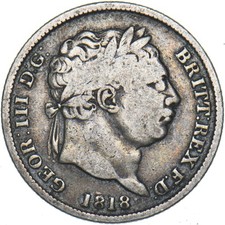 1818 Shilling - George III