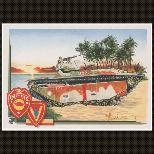 Lvt amphibious tank 5th - amphibious,