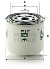 Oil filter Spin-on Filter W