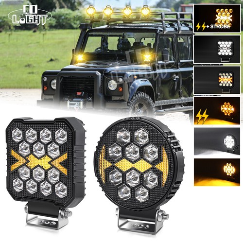 Amber drl spot flood - , amber-