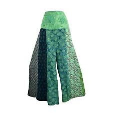 Wide Leg Patchwork Trousers 8 10 12 14 16 18 20 Hippy Fair Trade Ethnic Hippie