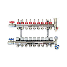 9 ZONE BRASS  UNDERFLOOR