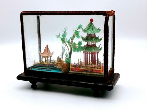 Antique diorama box - diorama,