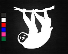 SLOTH ON BRANCH VINYL DECAL