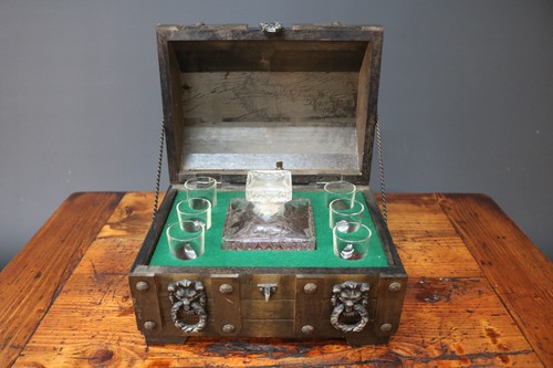 Pirate treasure chest whiskey - pirate,