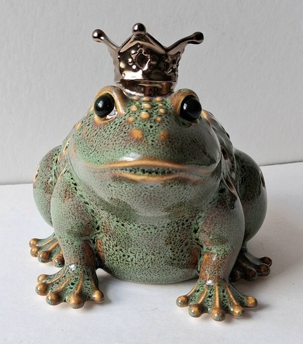 Partylite frog prince with - frog,