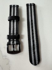 Single Pass RAF Style Nylon Nato Watch Strap Military G10 | 18mm Universal