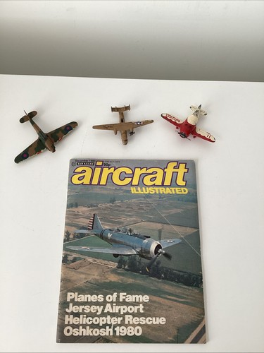 Vintage die cast planes - planes, corgi