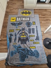 Boys Next Batman Lego Reversible Single Bedding Set  amazing condition 