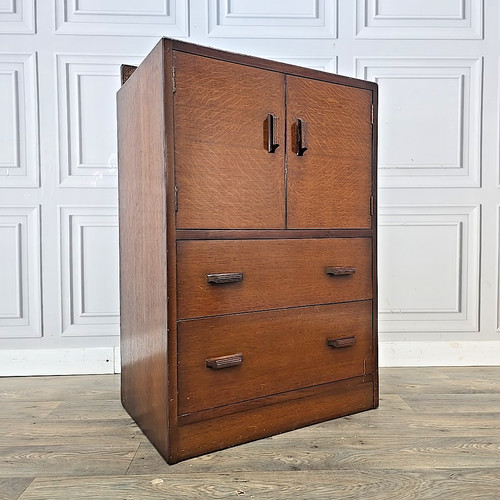 Vintage tallboy cabinet - -, e