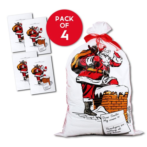 Giant santa sacks stocking - giant,