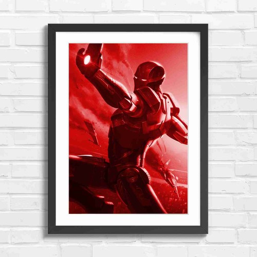 Flying iron man - man, repulsor