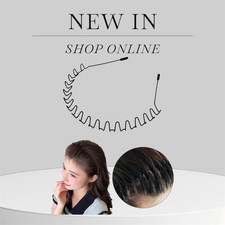 Black Metal Sports Hairband