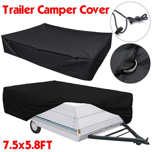 Folding camping trailer cover - folding,