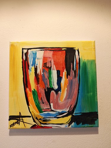 Original acrylic painting - acrylic,
