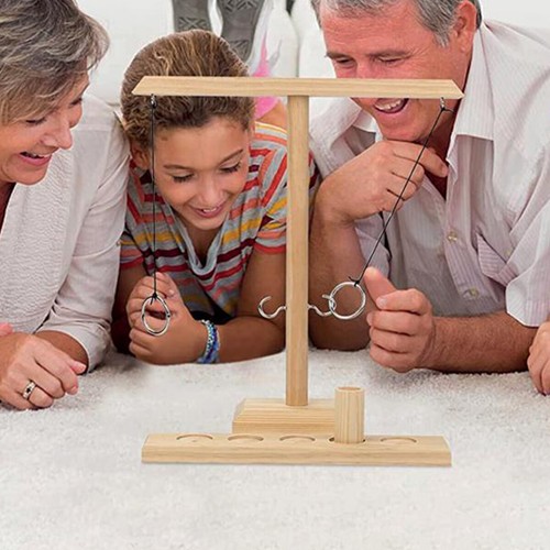 Hook and ring toss battle - and,