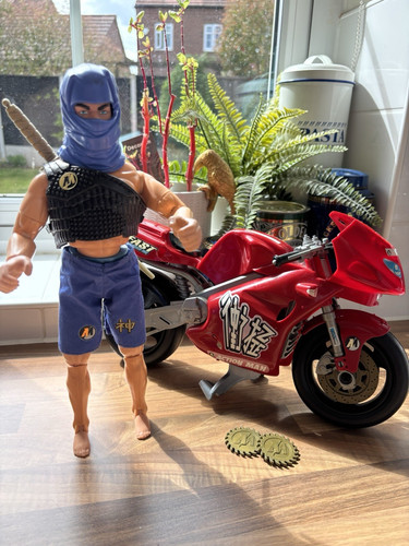 Action man super bike ninja - man,