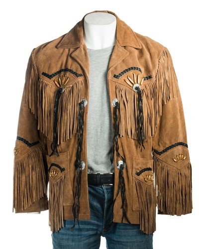 Men western cowboy suede - western,